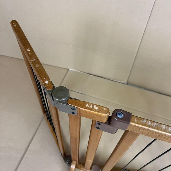 正規店在庫 リッチェル S サイズ nekCc-m11748409468 ペット用 木製おくだけドア付ゲート 爆買い安い