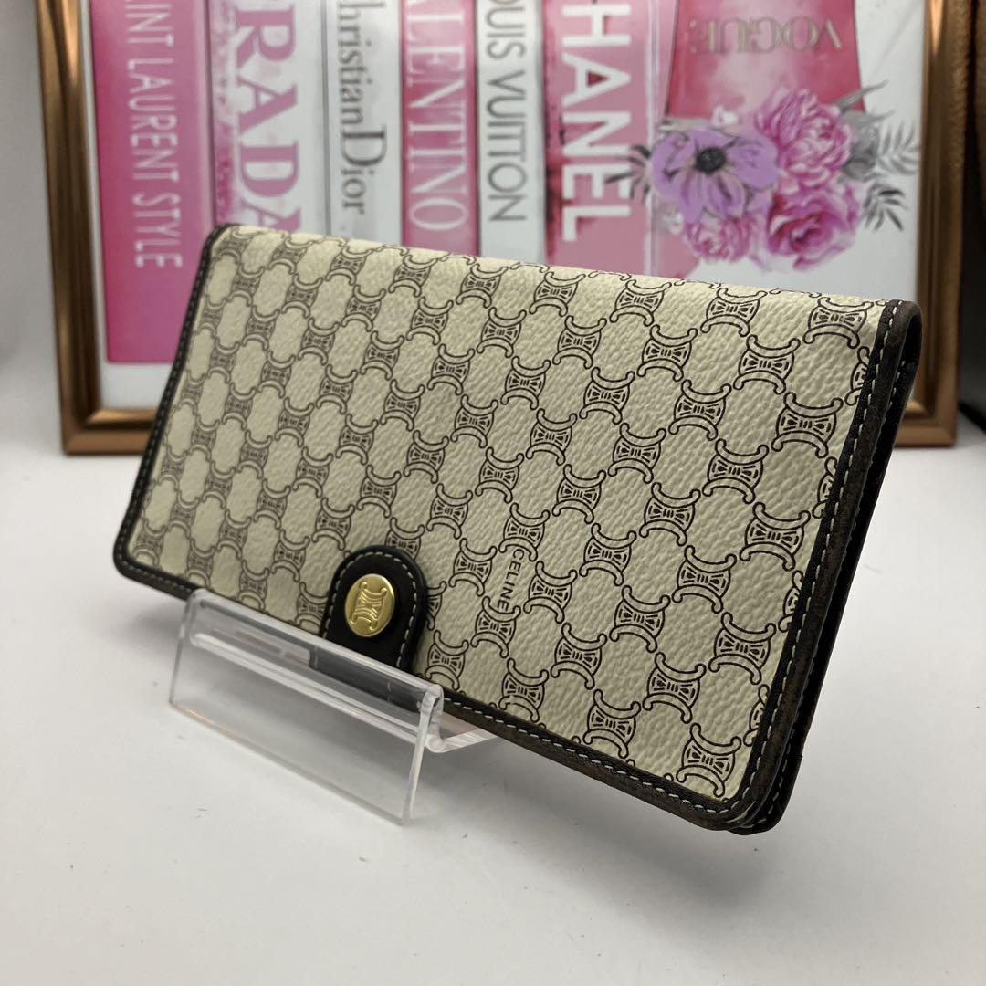 【匿名配送】CELINE✨セリーヌ✨マカダムヴィンテージ長財布