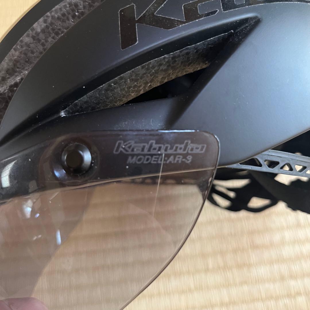 OGK Kabuto ヘルメット シールド付き L XL AR-3OGK KABUTO BRIGHTFACE_UK