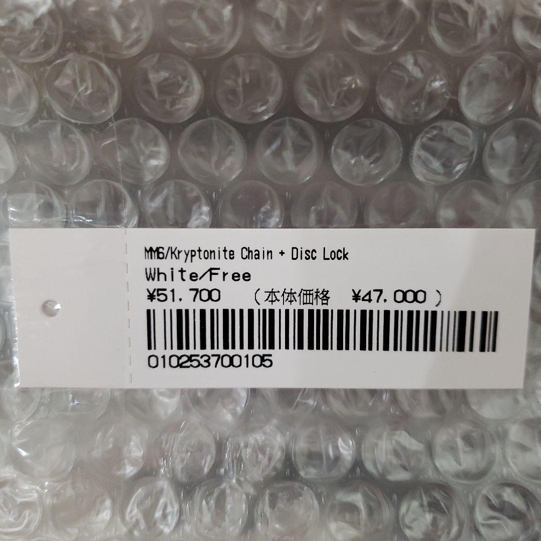 アクセサリー supreme MM6 kryptonite Chain+Disk Lock