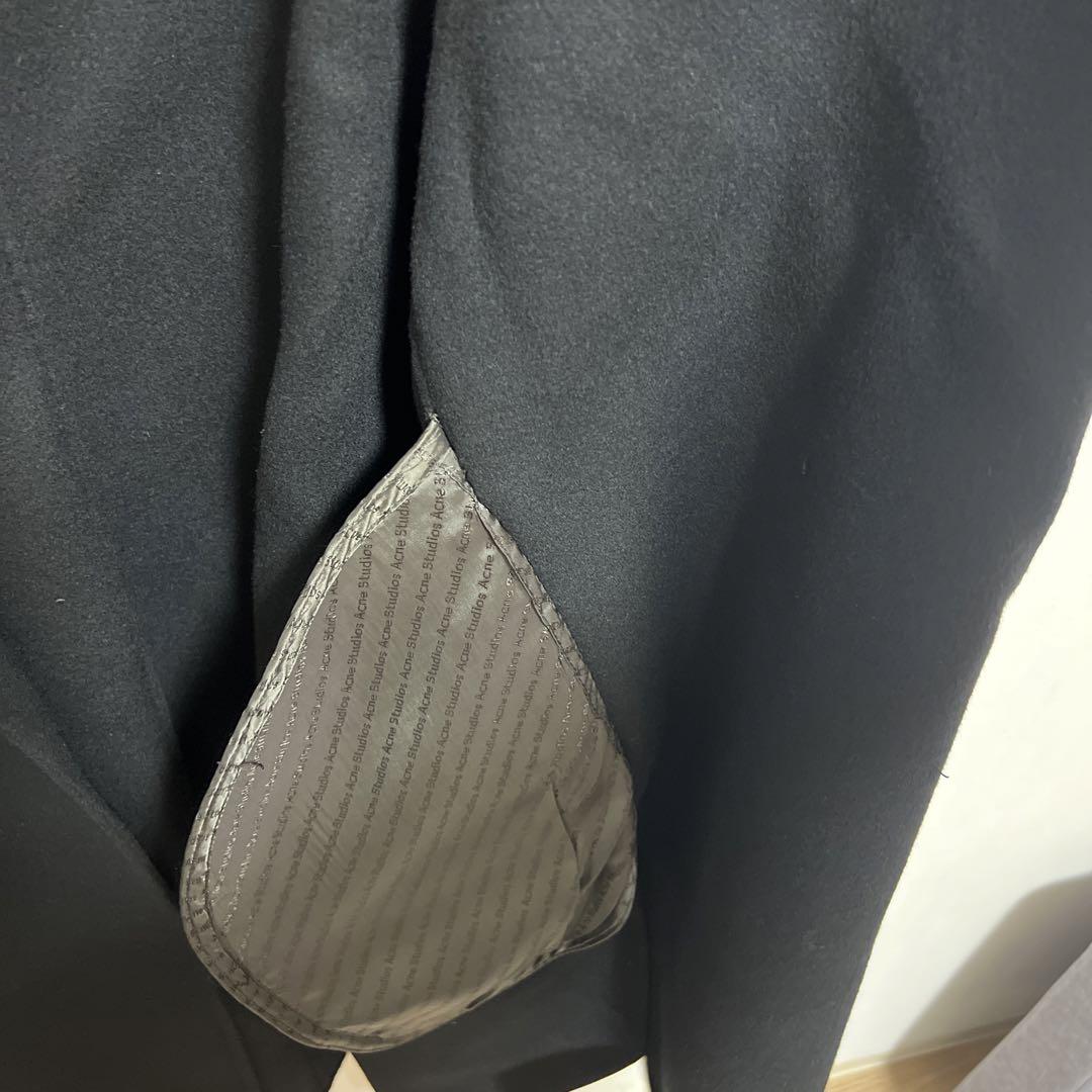 Acne Studios ブラック チェスターコート