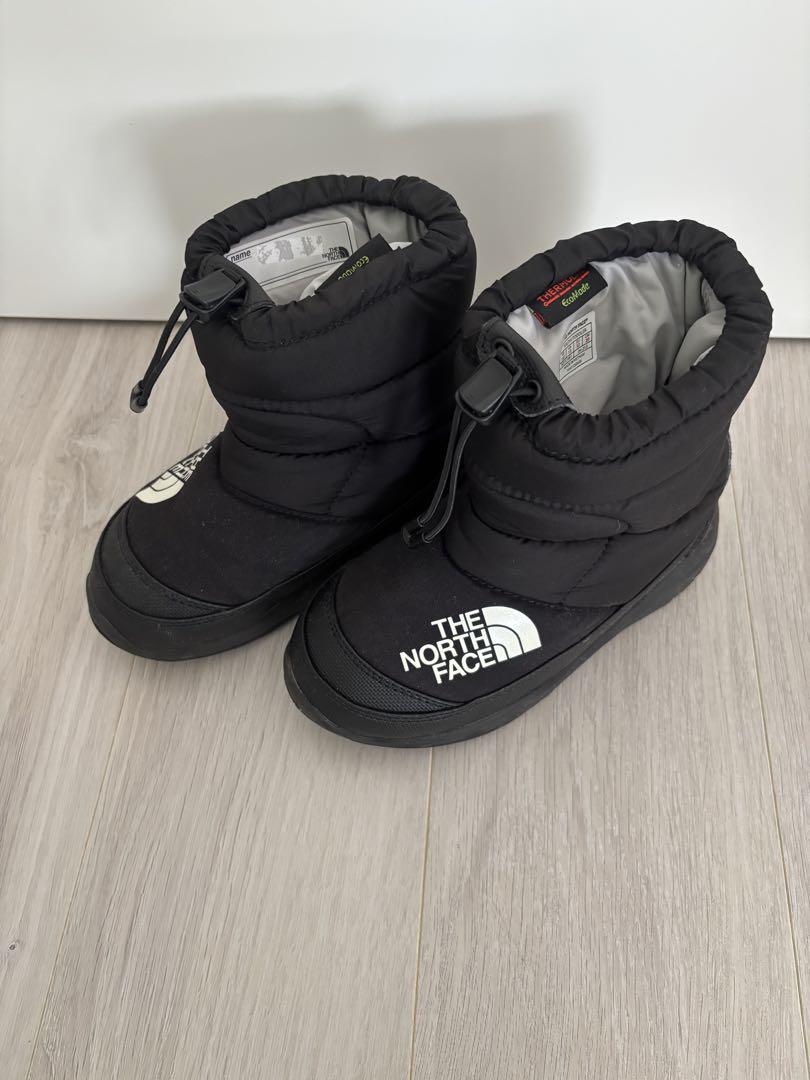 THE NORTH FACE 子ども用スノーブーツ ヌプシブラック　20cm