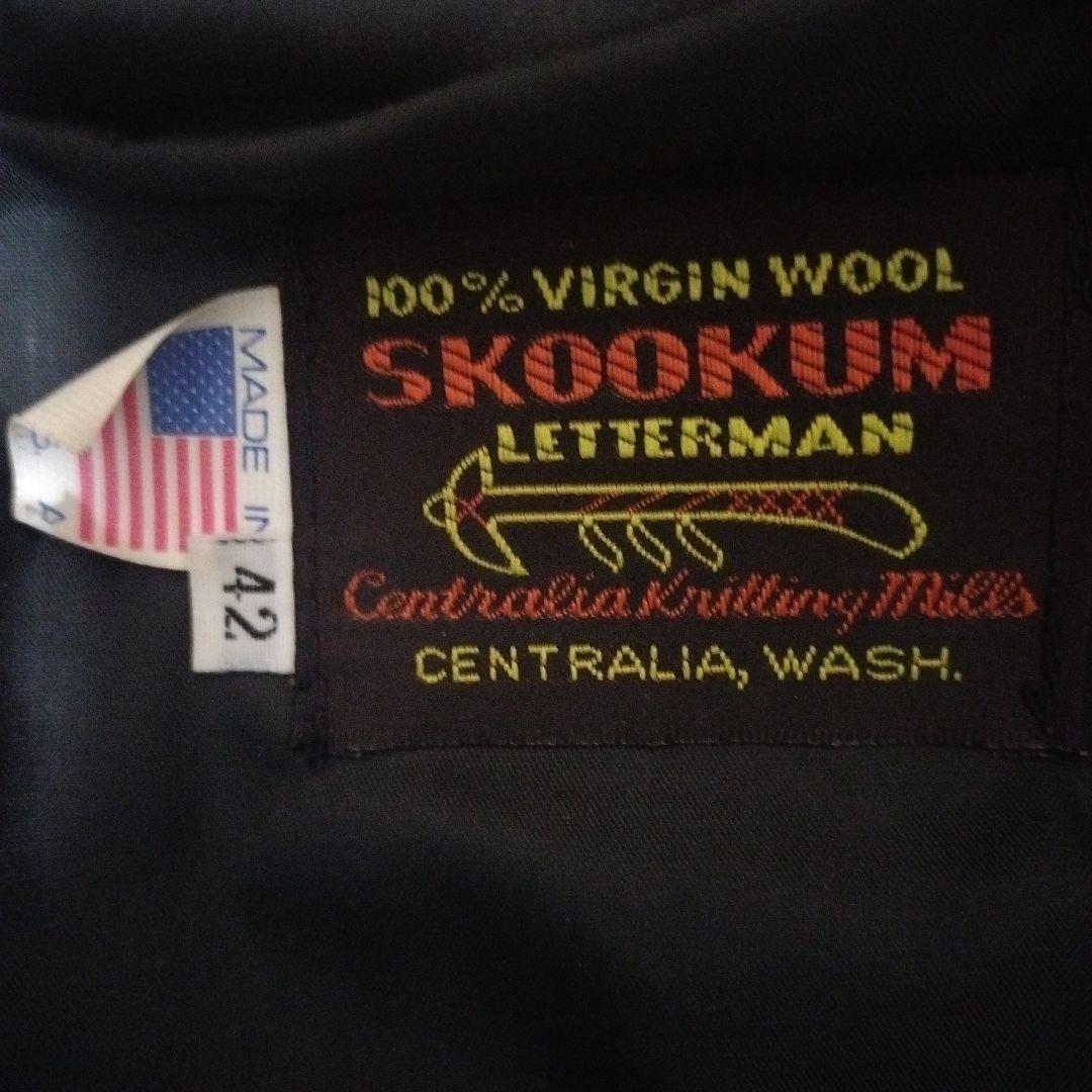 SKOOKUM スタジャン　usa製　サイズ 42