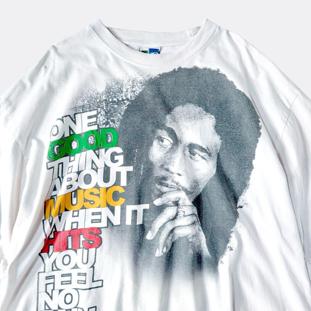 90s VINTAGE ボブマーリープリントTシャツ