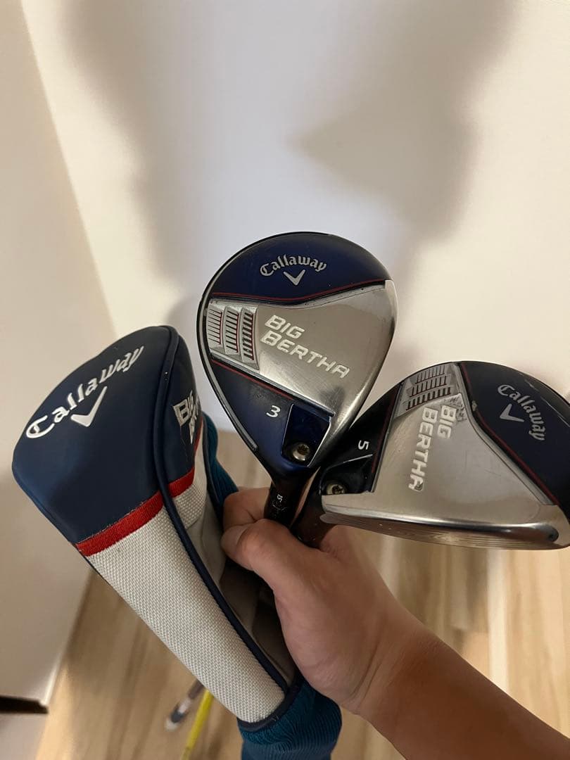 Callaway Big Bertha クラブセット 3番ウッド 5番ウッドCallaway Golf
