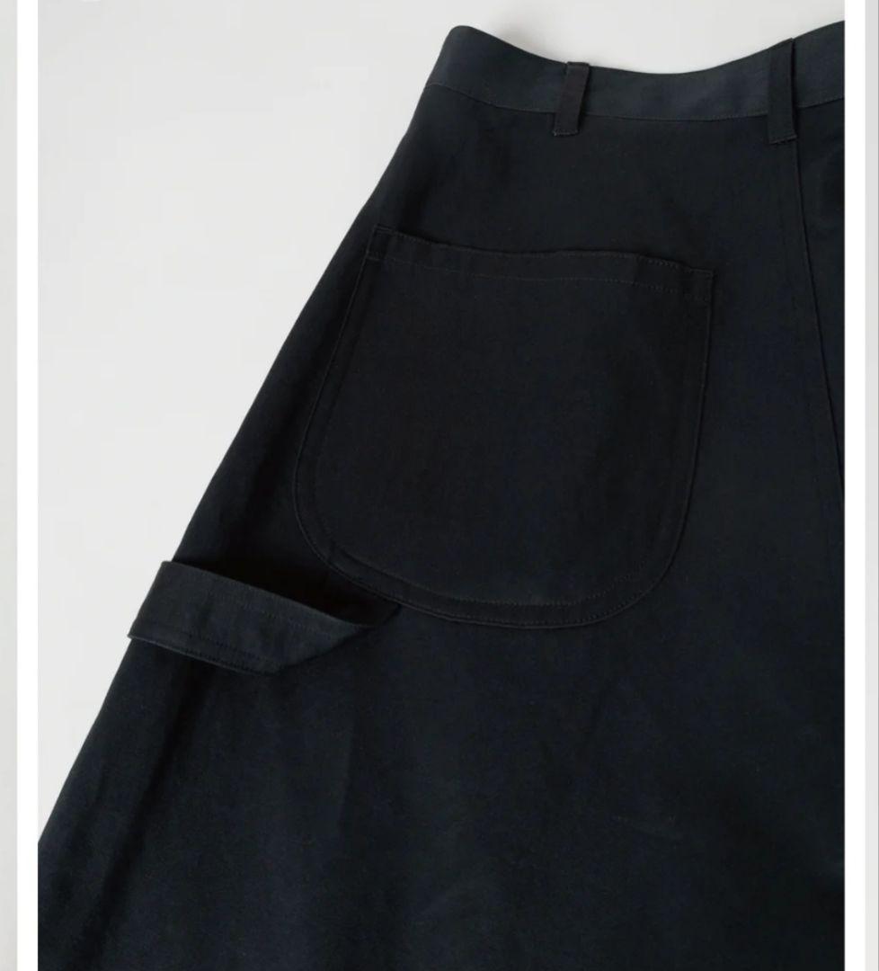 FINX COTTON/RAMIE PAINTER PANTS｜CARBON　S