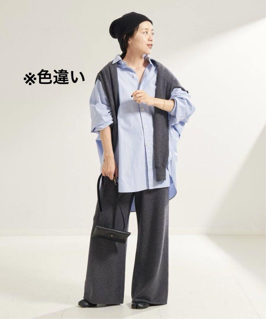 プラージュ オックスフォードロングシャツ