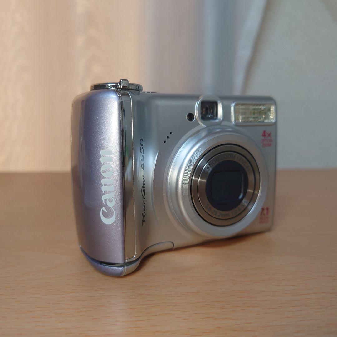 福袋セール】 動作良好 Canon PowerShot A550 コンパクトデジタル