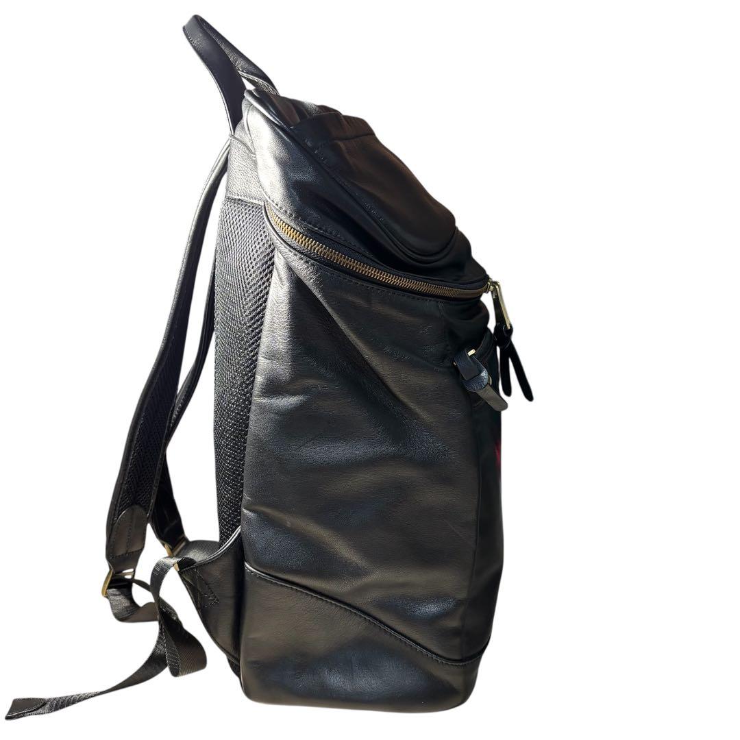 Passenger Message MORITA & Co. ブラック レザー