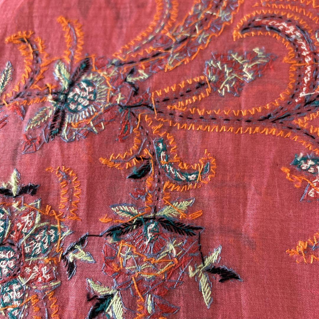 TARA BLANCA☆ターラブランカ 刺繍が可愛い ストール - メルカリ