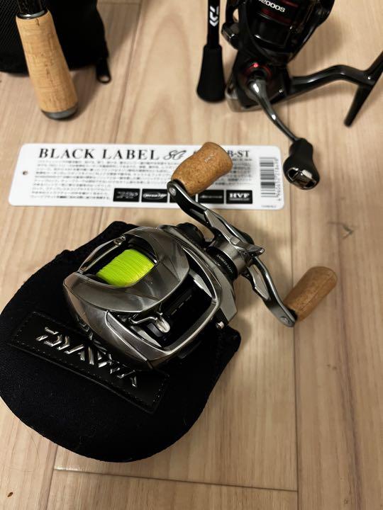 Daiwaロッド&リールとSHIMANOリール