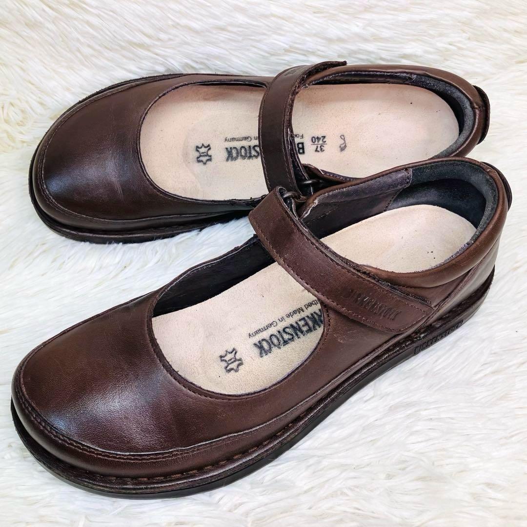【極美品】ビルケンシュトック 37 JUNE メリージェーン ダークブラウン