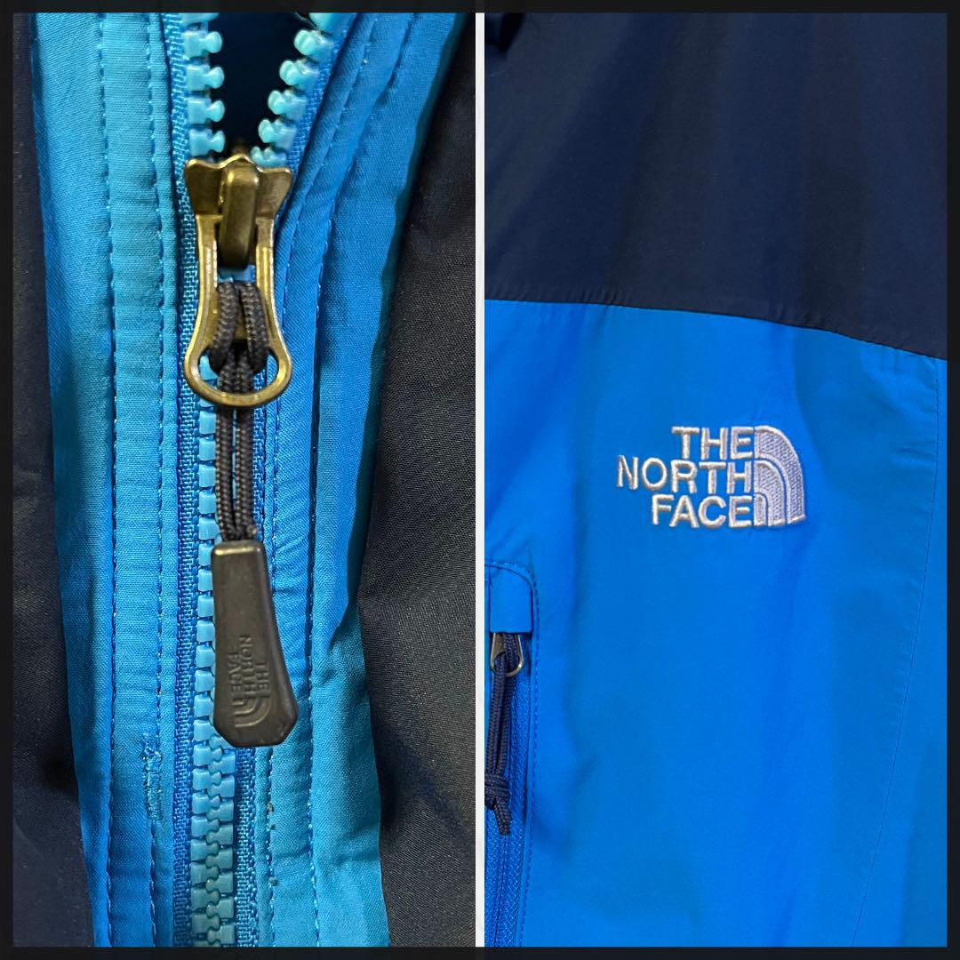 THE NORTH FACE マウンテンパーカー M ハイベント メンズ 青