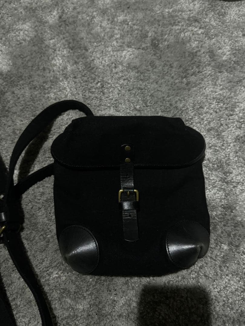 DRIES VAN NOTEN ブラック ショルダーバッグ