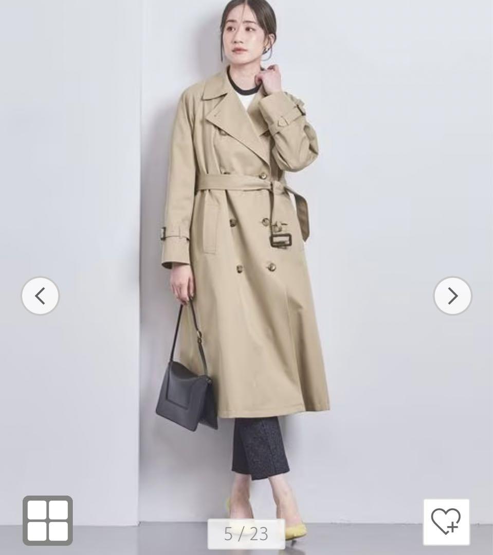 UNITED ARROWS コットンギャバ トレンチコート