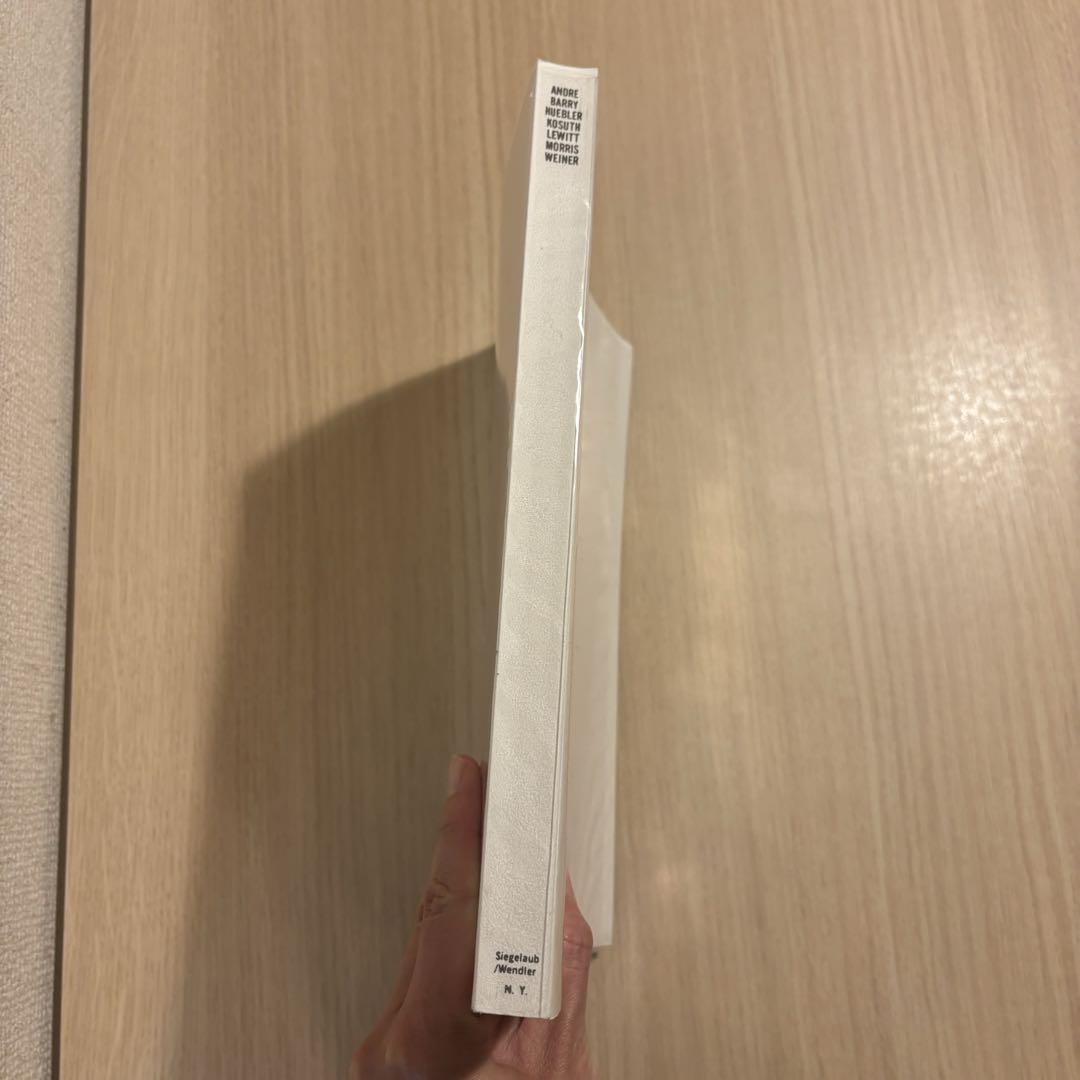 アート・デザイン・音楽 The Xerox Book CARL ANDRE ROBERT BARRY