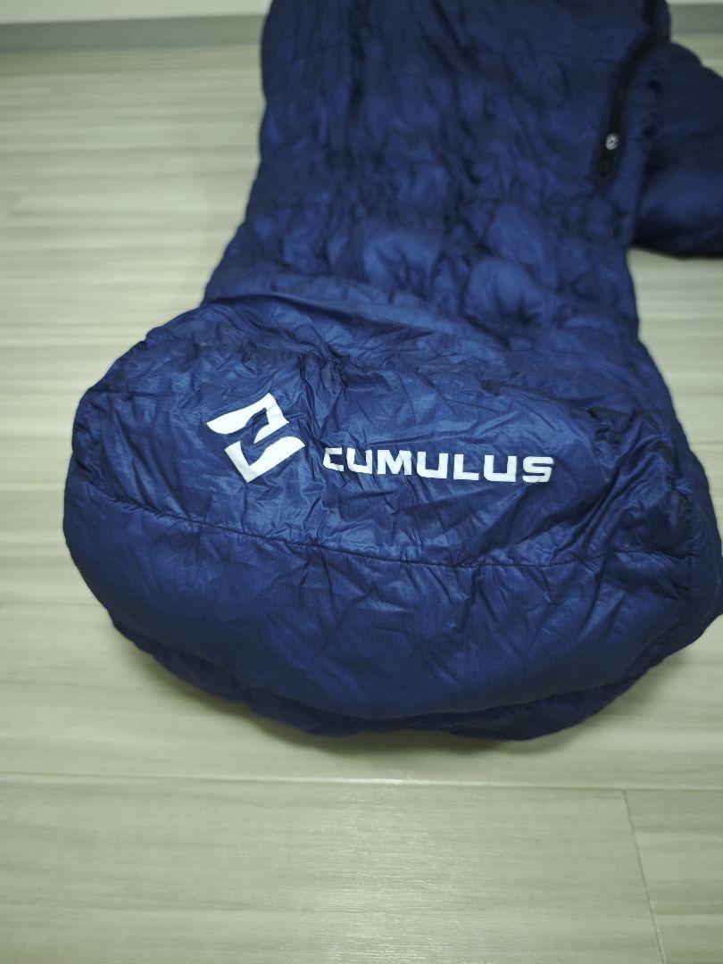 CUMULUS X-LITE 300カスタムモデル　撥水ダウン加工 X-Lite 300 down sleeping bag Cumulus® outdoor
