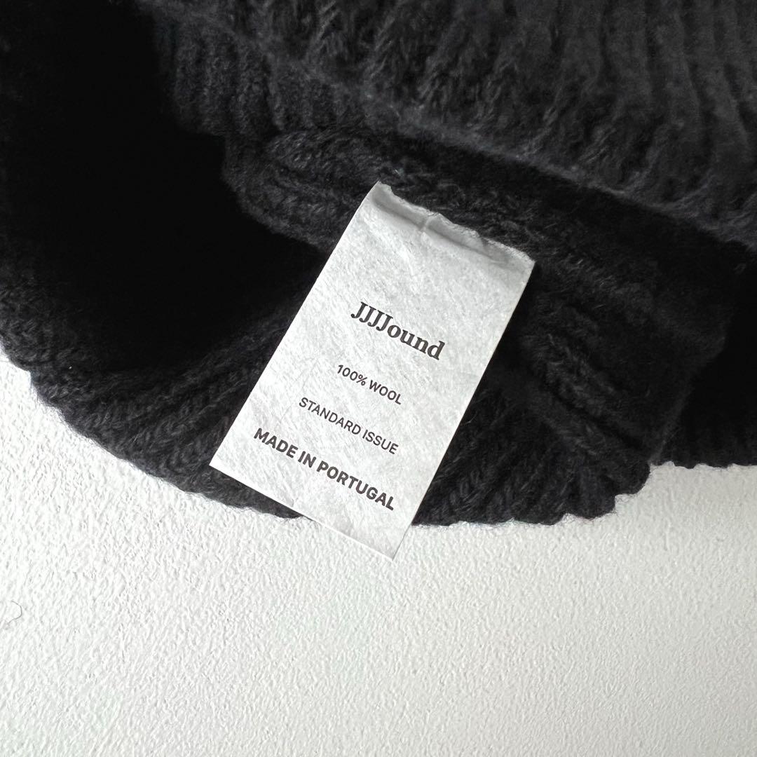 【完売・新品】JJJJound Beanie ニットキャップ 黒