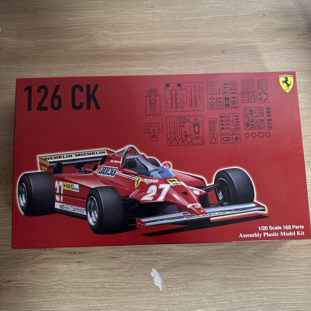 フジミ　1/20 フェラーリ　126ck