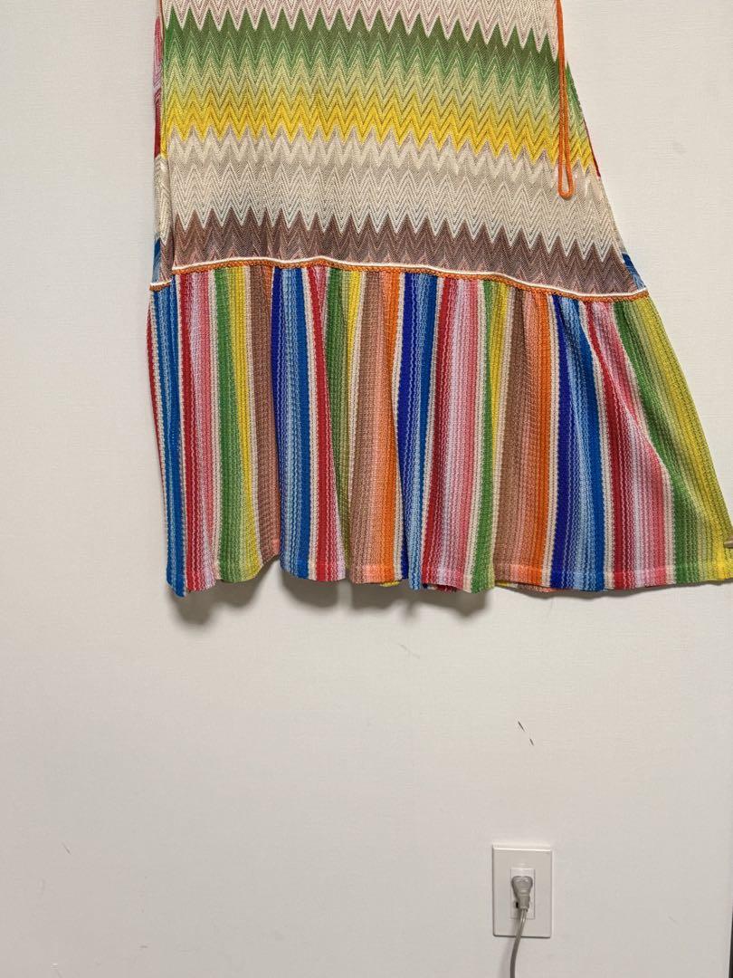 MISSONI マレ ノースリーブチュニックビーチウェア