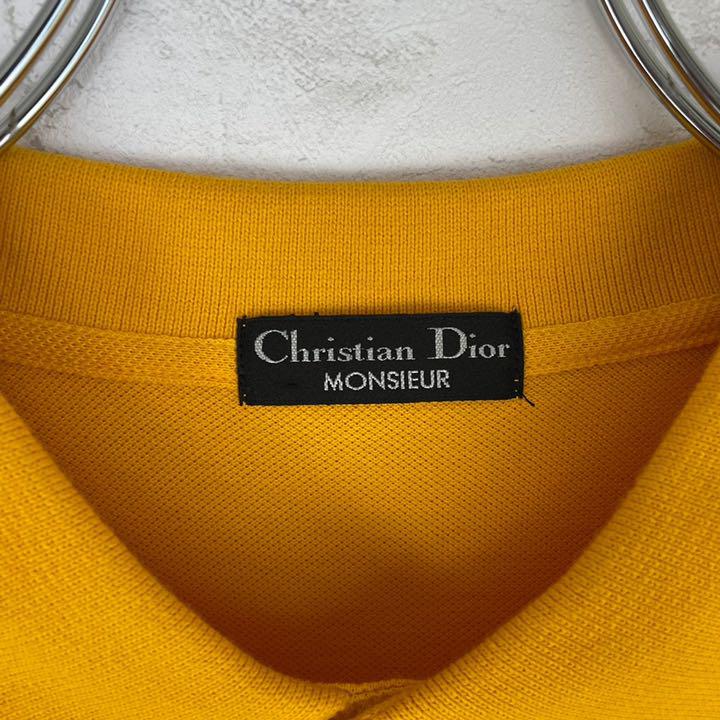 Christian Dior ディオール ポロシャツ イエロー 刺繍 古着 - メルカリ Christian Dior ディオール ポロシャツ イエロー 刺繍 古着 - メルカリ