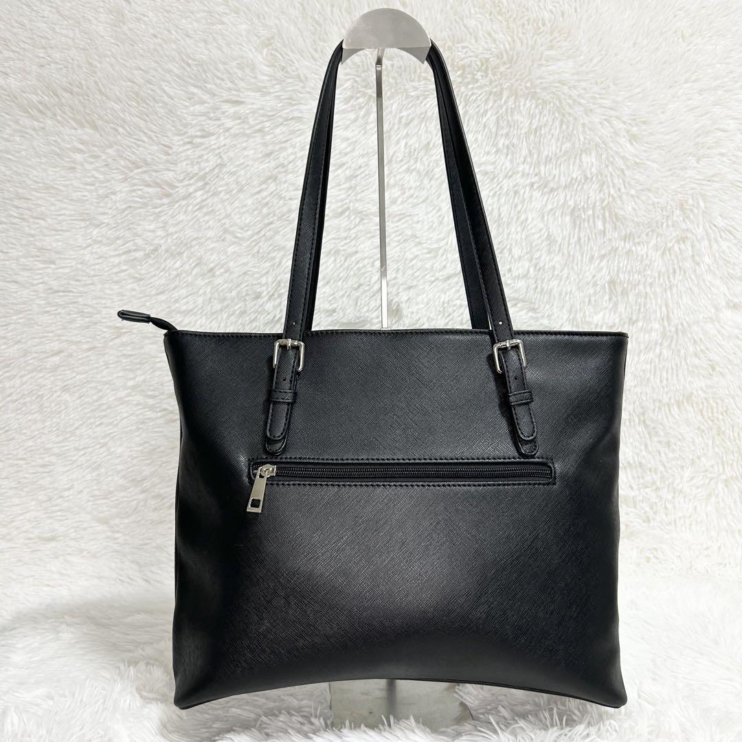 MICHEL KLEIN ミッシェルクラン ビジネスバッグ ブラック A4サイズ