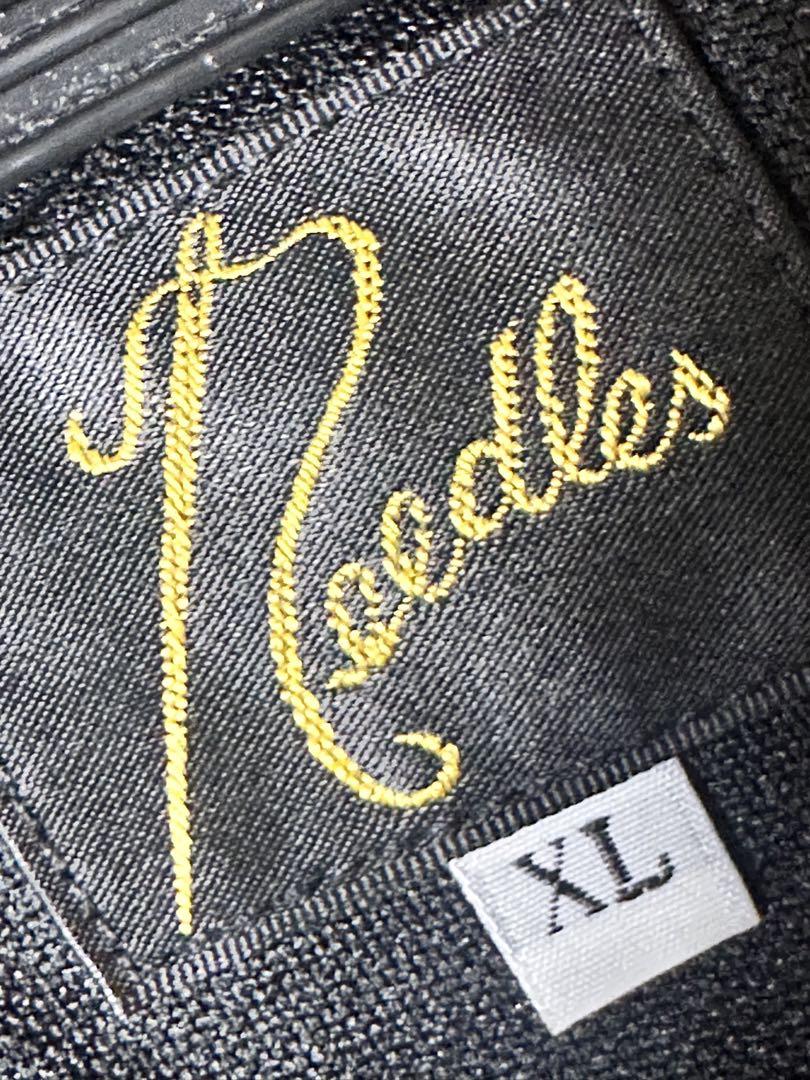 美品】【定番カラー】 ニードルス Needles トラックジャケット 黒×紫