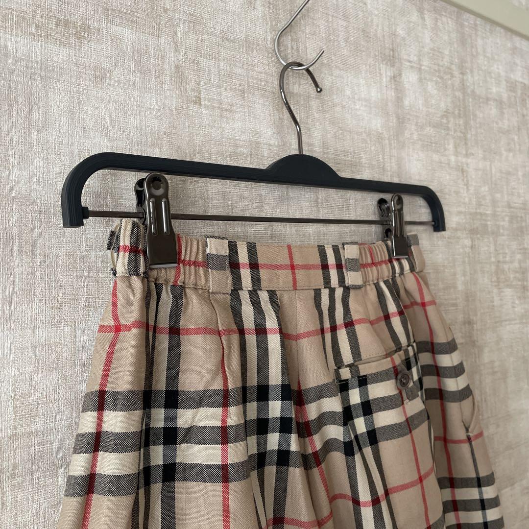 【Burberrys】ノバチェック柄ハーフパンツ　ノヴァチェック柄　SIZES
