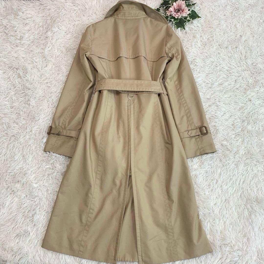 D11.美品◆Aquascutum【ブルーライナー/ベルト完備◆トレンチコート】