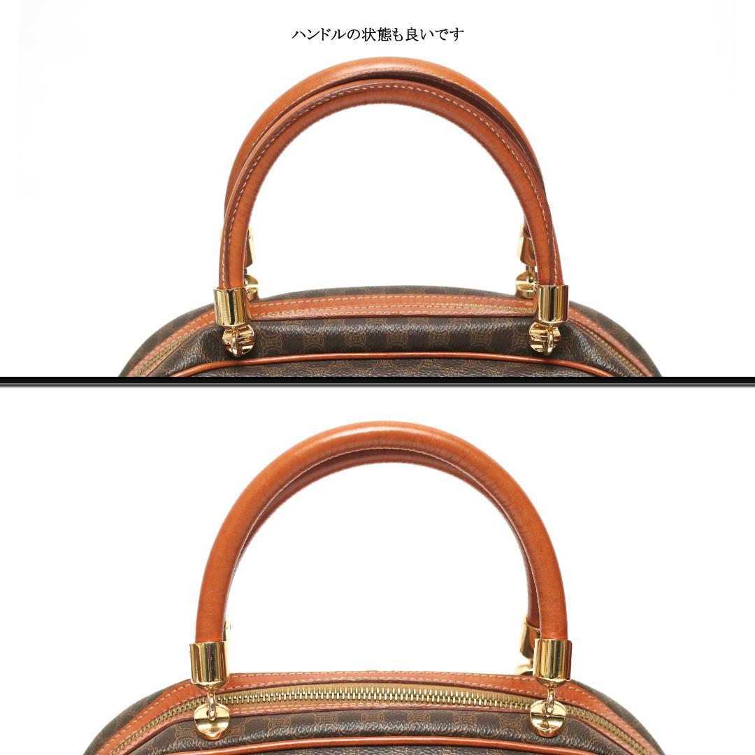 【ヴィンテージ / 美品】◇セリーヌ◇ マカダム / PVC×レザー / バッグ