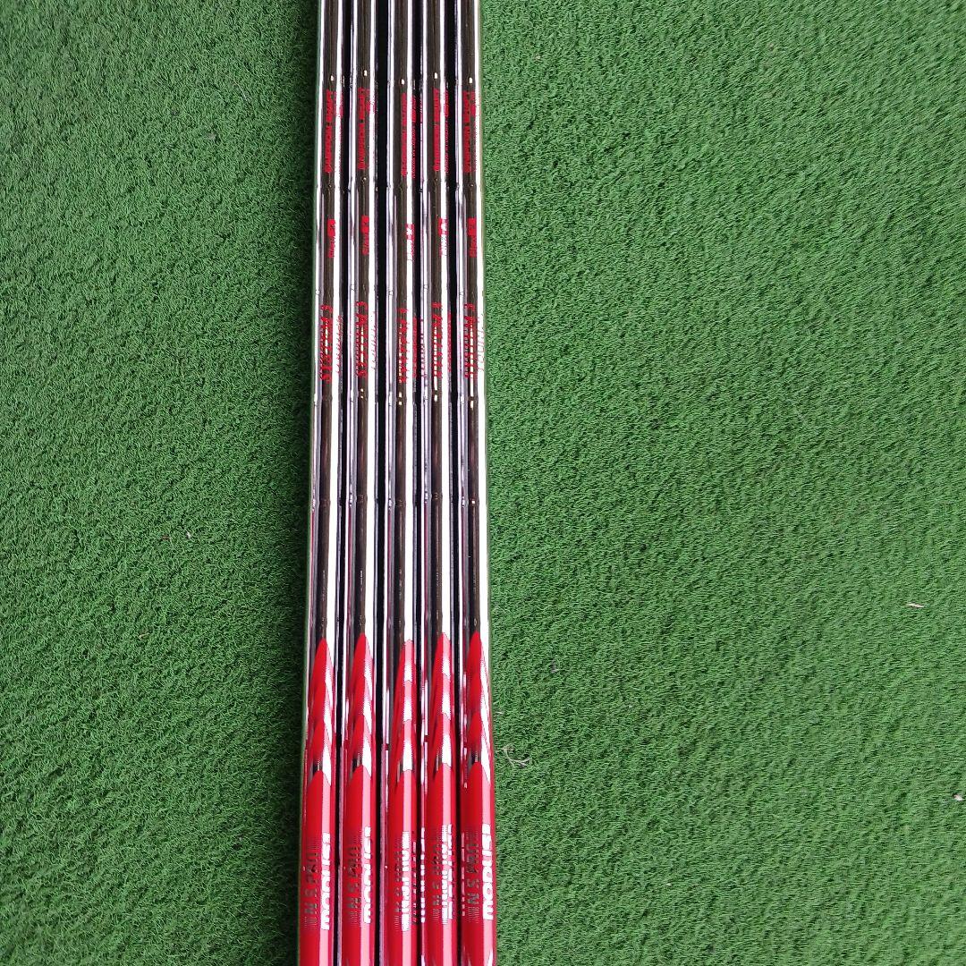新品　日本シャフト　モーダス125 x ６番からpw　 5本セット