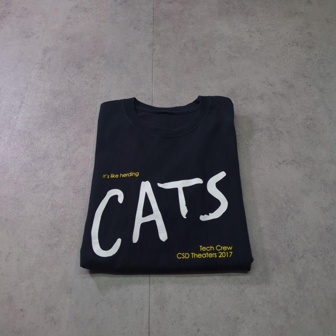 2017 CATS ロンT L相当 ミュージカル 両面