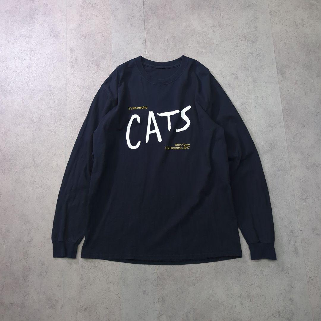 2017 CATS ロンT L相当 ミュージカル 両面