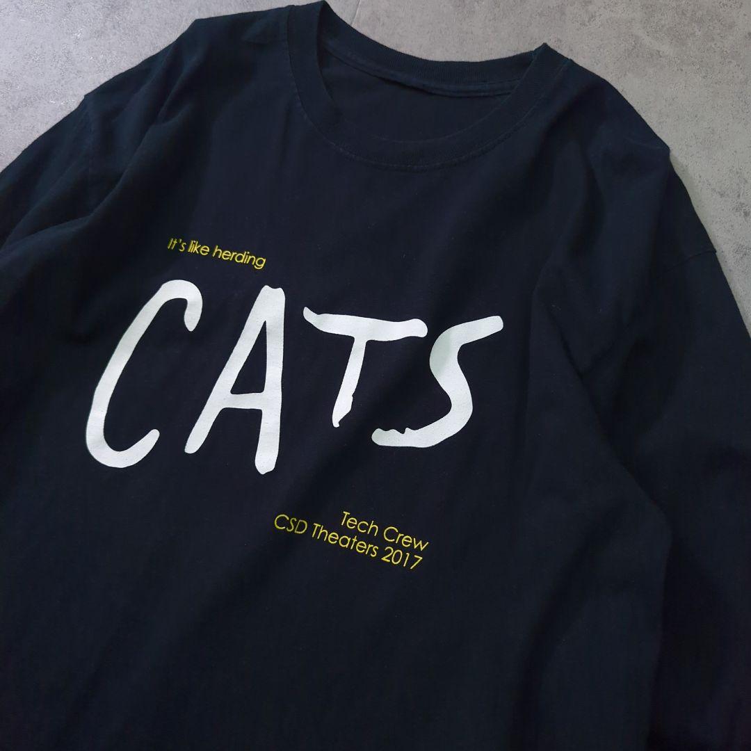 2017 CATS ロンT L相当 ミュージカル 両面