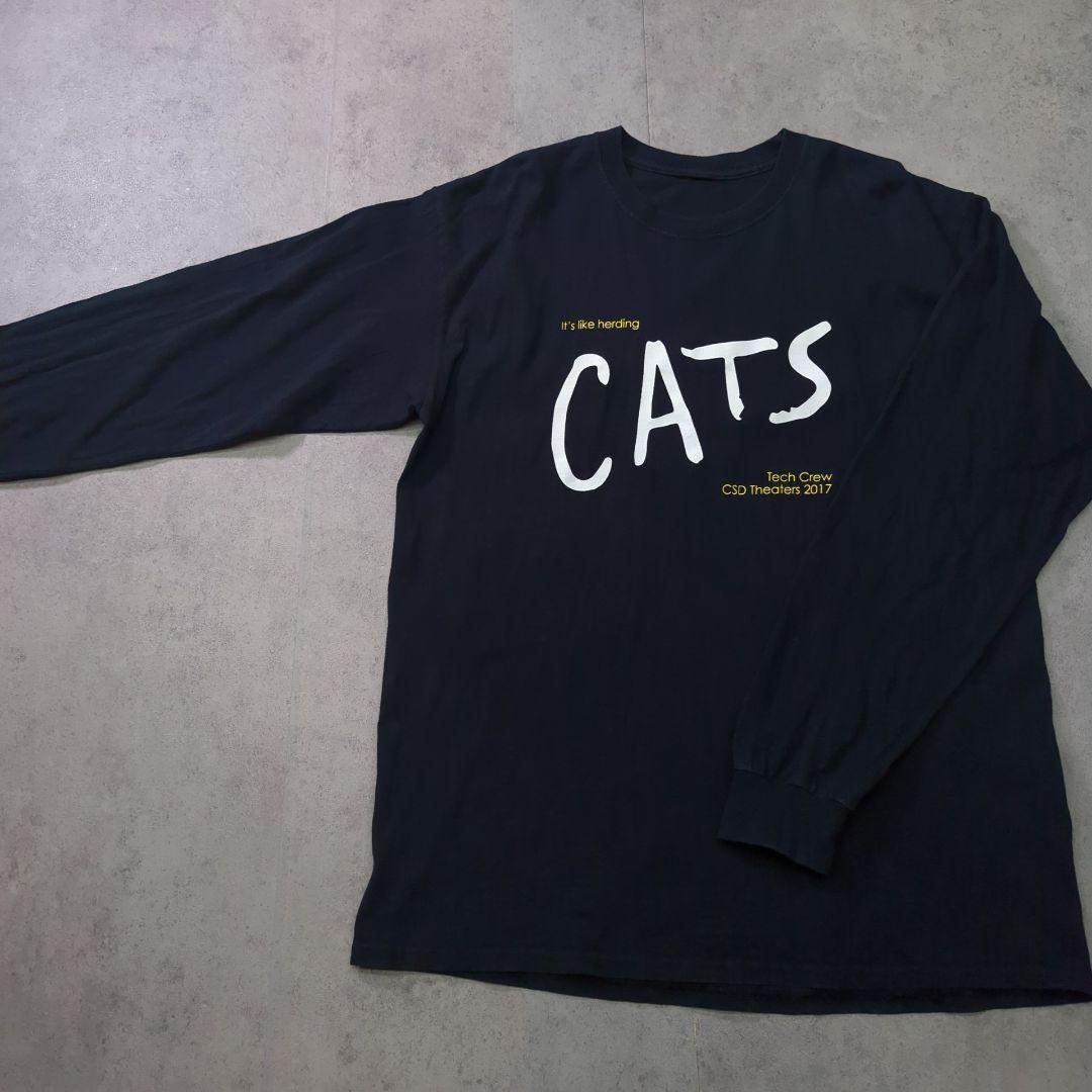 2017 CATS ロンT L相当 ミュージカル 両面