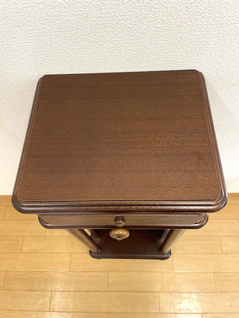 光製作所　テレフォンスタンド 電話台 ファックス 収納