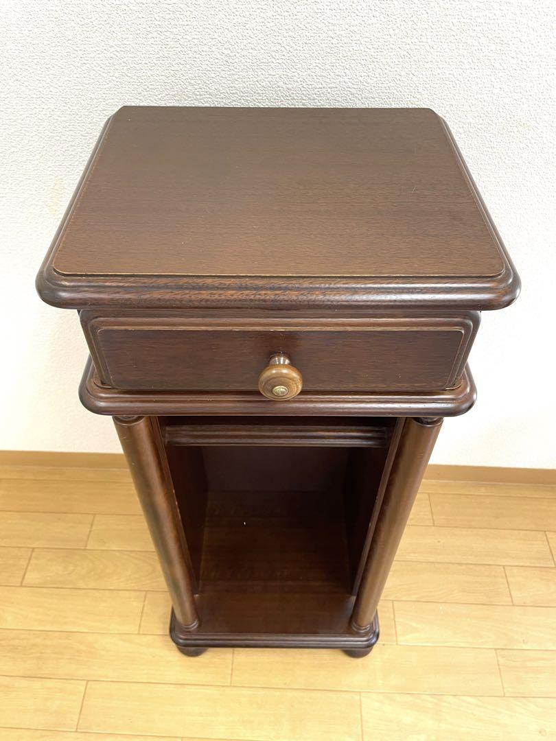 光製作所　テレフォンスタンド 電話台 ファックス 収納