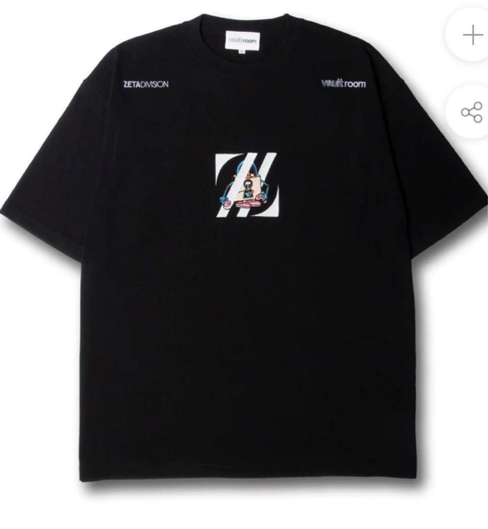 vaultroom zeta 黒Tシャツ あなたにおすすめの商品 16000円引き www