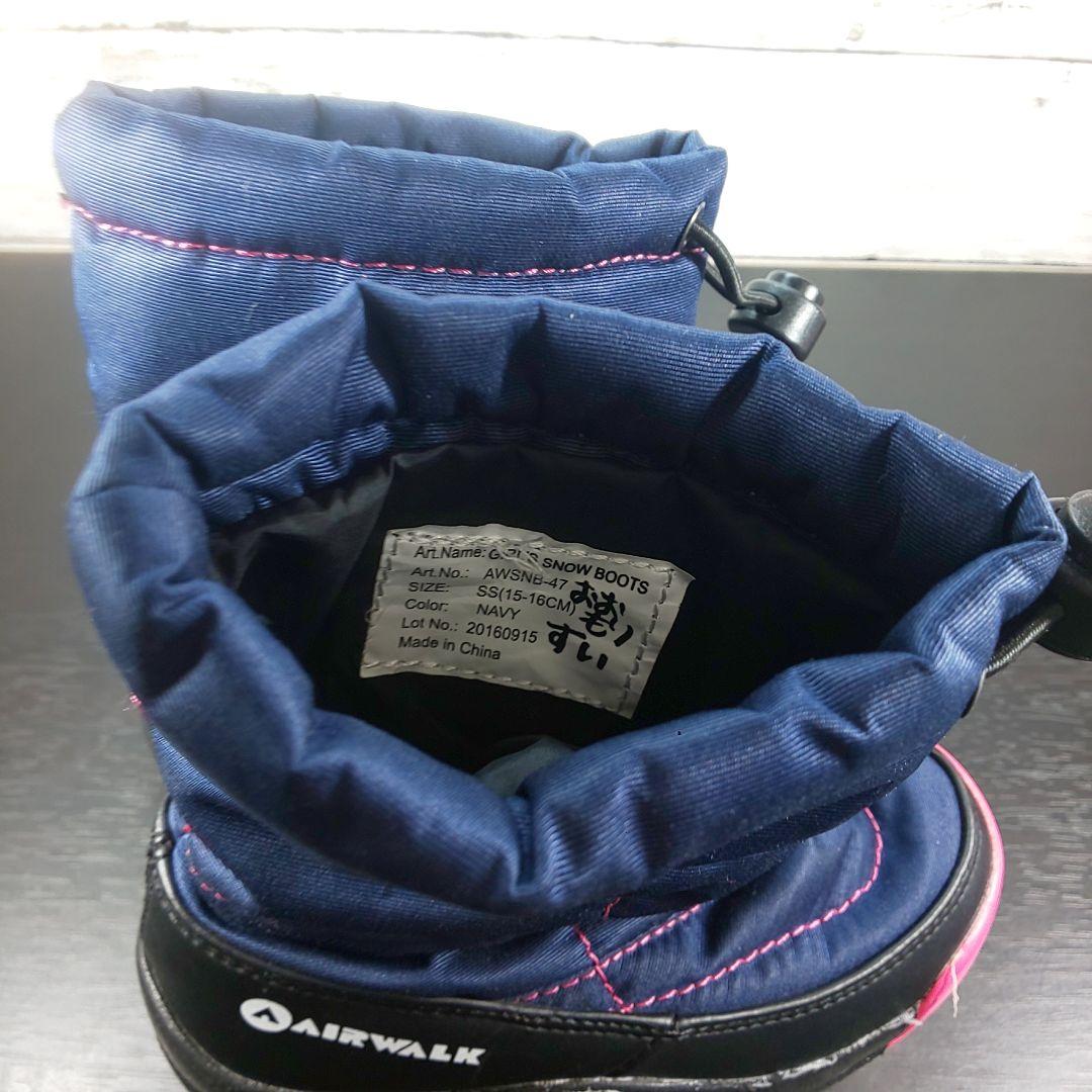 AIRWALK GIRLS SNOW BOOTS SS(15~16cm) 画像7