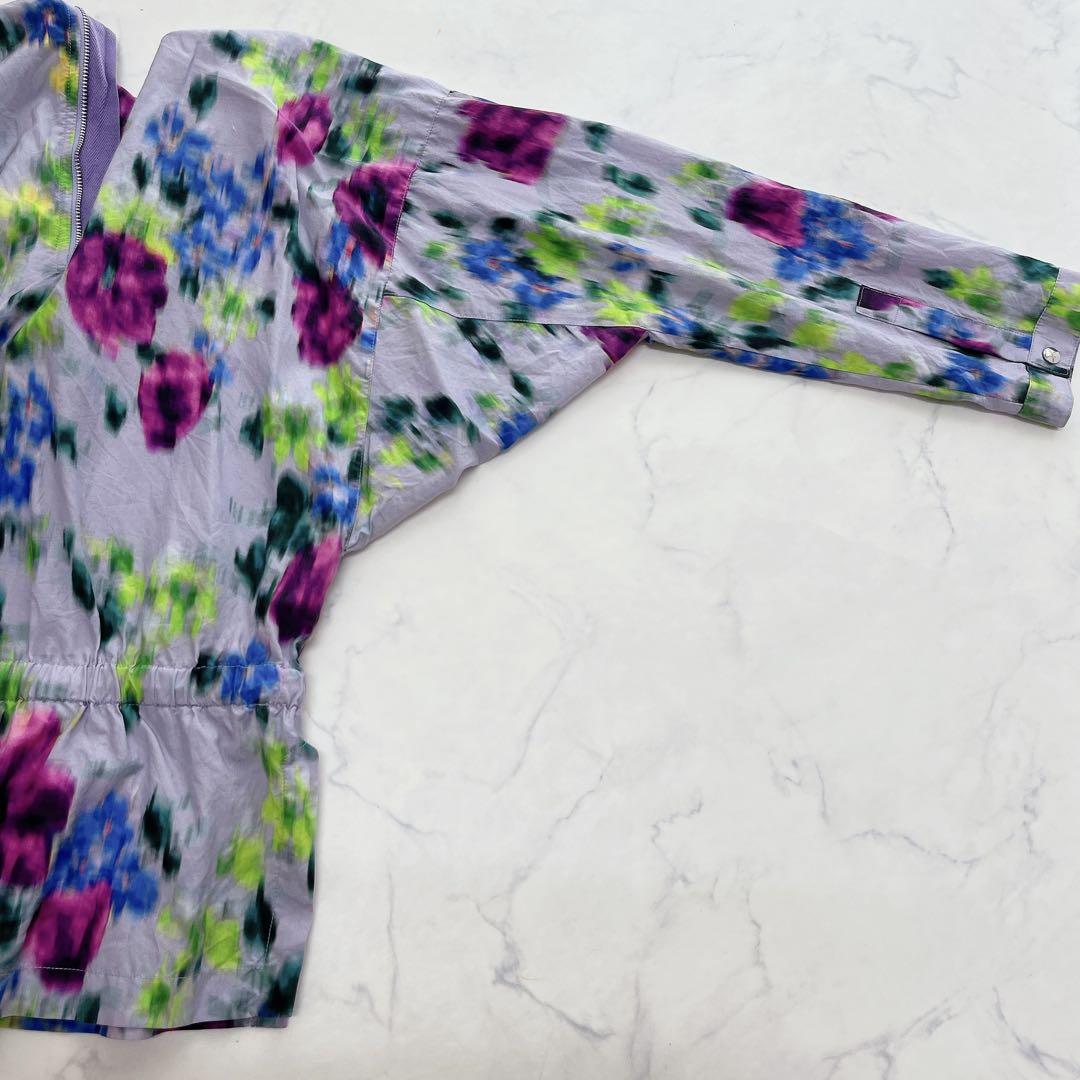 【極美品】KENZO ケンゾー シルク混 花柄 プルオーバー
