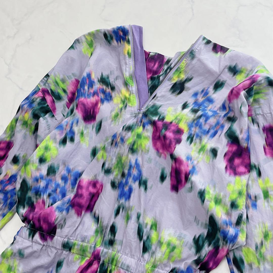 【極美品】KENZO ケンゾー シルク混 花柄 プルオーバー