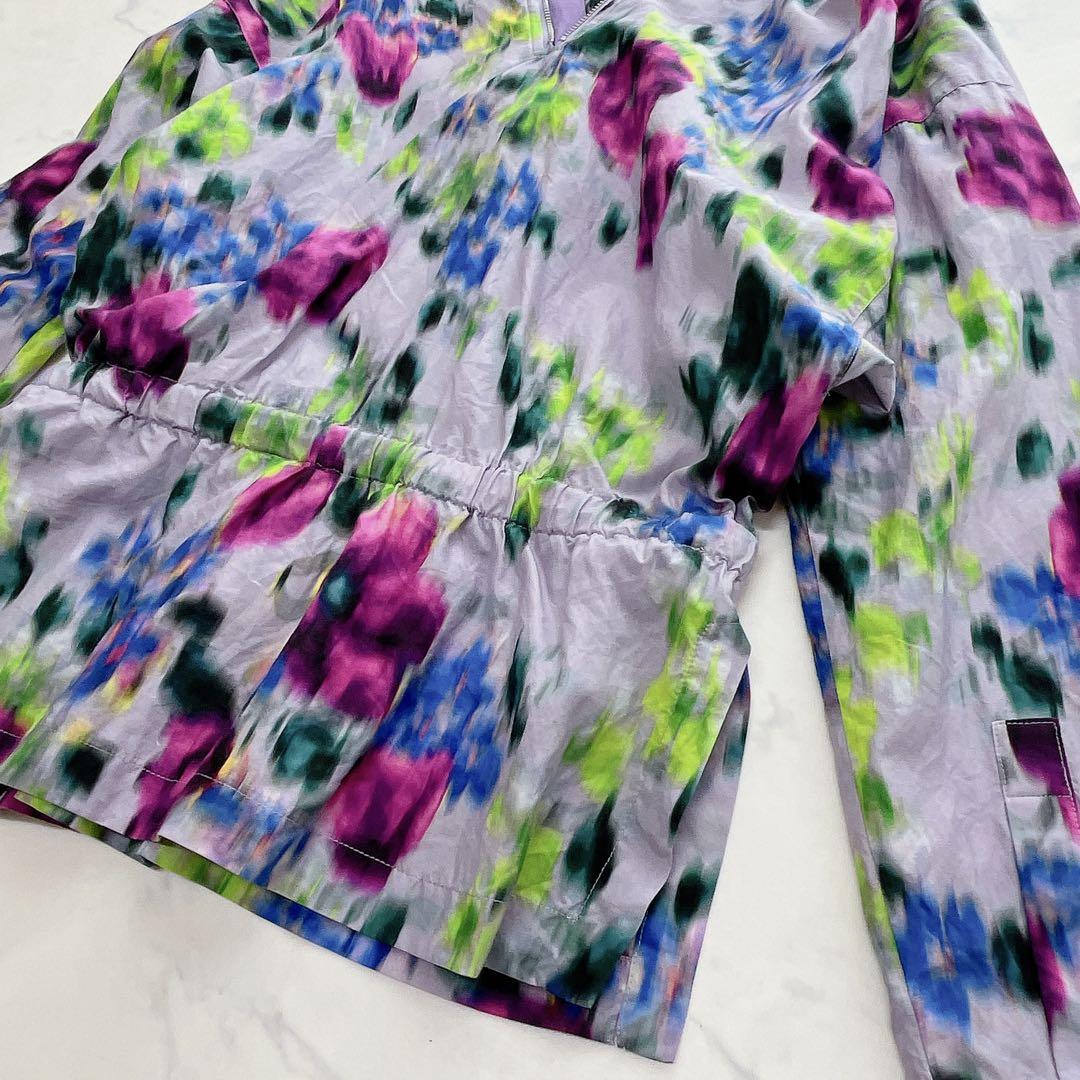 【極美品】KENZO ケンゾー シルク混 花柄 プルオーバー