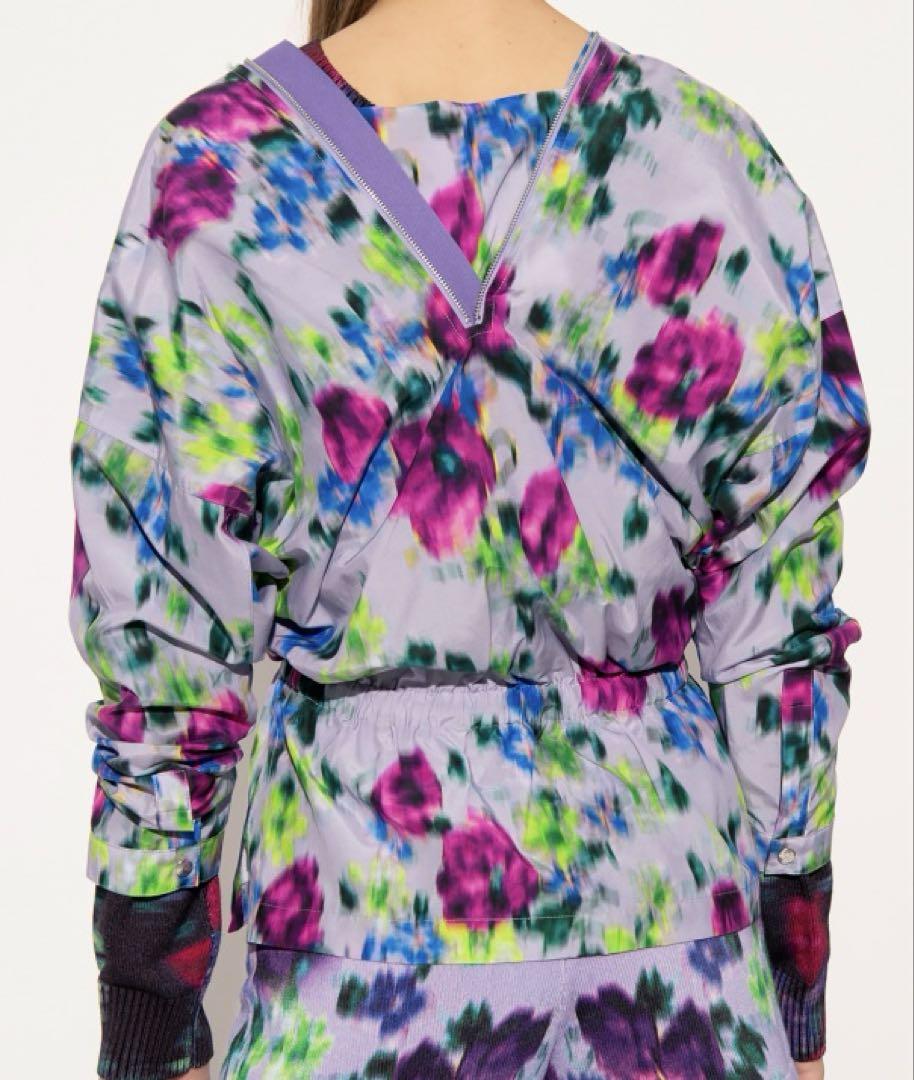 【極美品】KENZO ケンゾー シルク混 花柄 プルオーバー