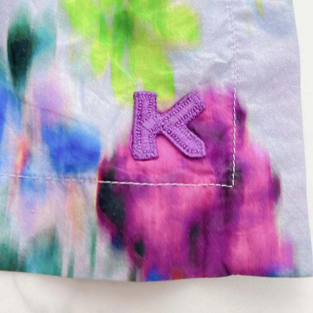 【極美品】KENZO ケンゾー シルク混 花柄 プルオーバー