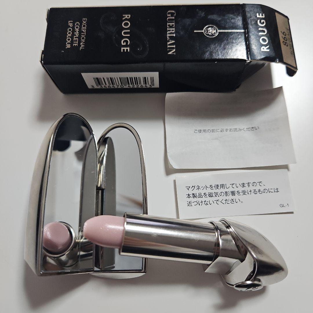 廃盤レアGUERLAINルージュジェリップスティック866ローズグレースパール