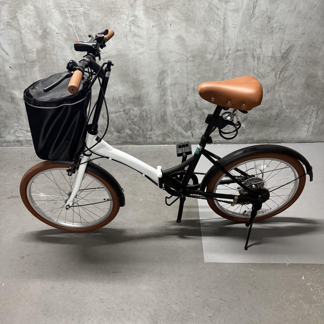 ミニベロ 20インチ 折りたたみ 自転車 シマノ 6段変速 コンパクト 快適走行