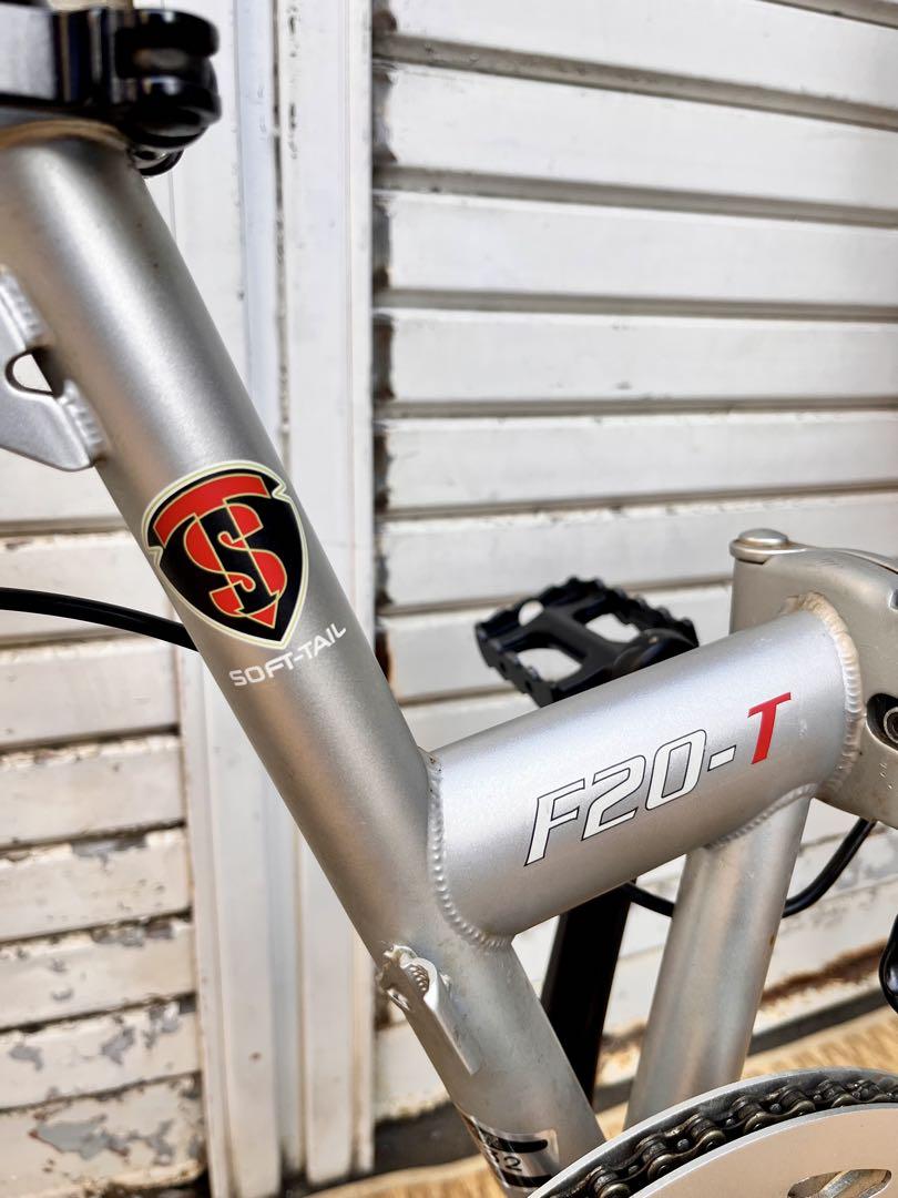 ① KHS 「ケーエイチエス」 F20-T 折り畳み自転車
