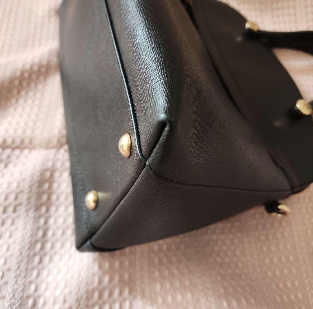 美品✨フルラ　パイパー 2way ショルダー　グレー　M FURLA グレー パイパー 2wayハンドバッグ ショルダー付き