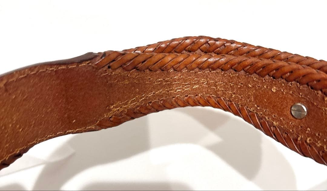 Tony Lama メンズ デュークレザーベルト エイジドバーク 36