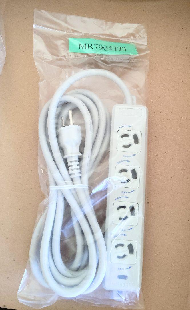 20本OAタップ電源タップ 延長コード 4個口3m MR7904TJ3